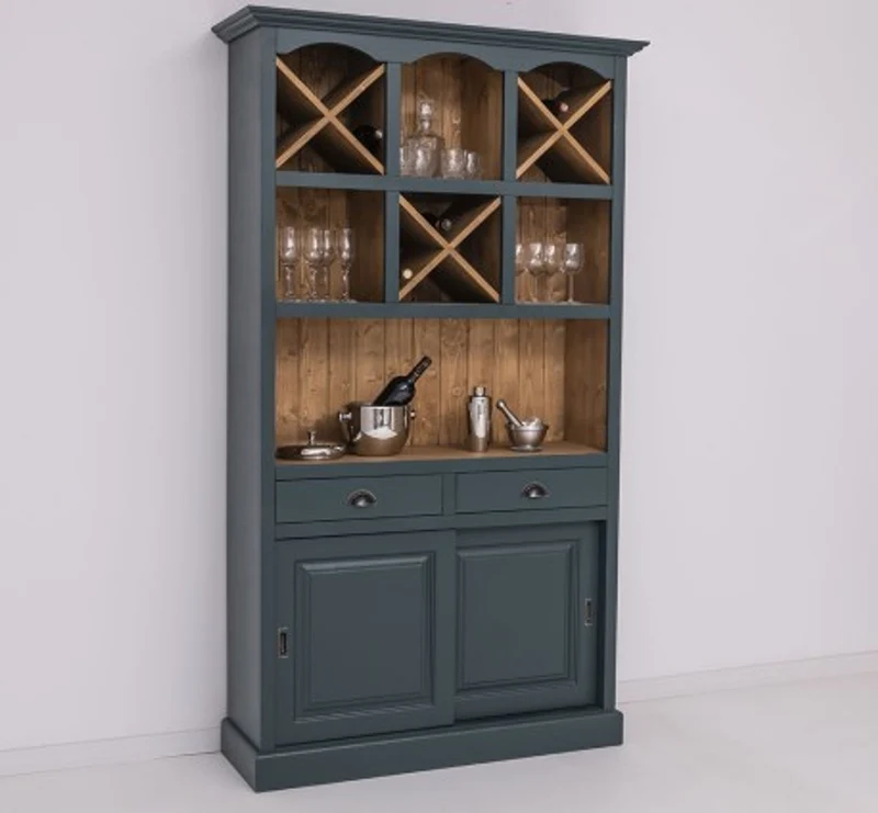 Casa Padrino Theke im Landhausstil, 120 x 41 x 210 cm