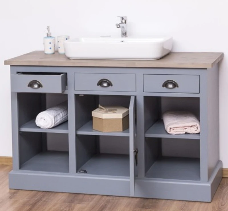 Casa Padrino Waschtisch im Landhausstil, 120 x 51 x 75 cm