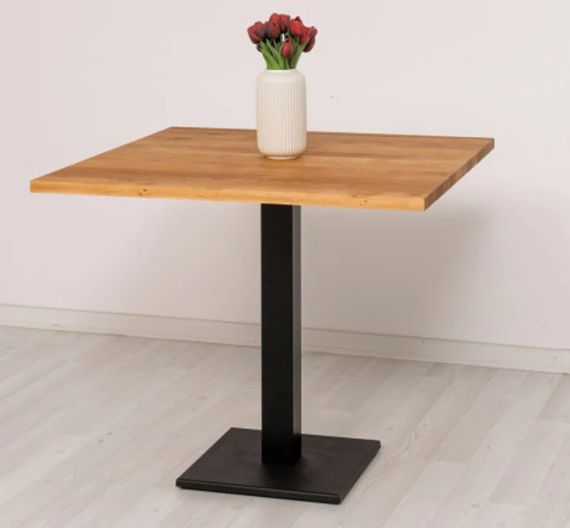Casa Padrino Esstisch im Landhausstil, 80 x 80 x 78 cm