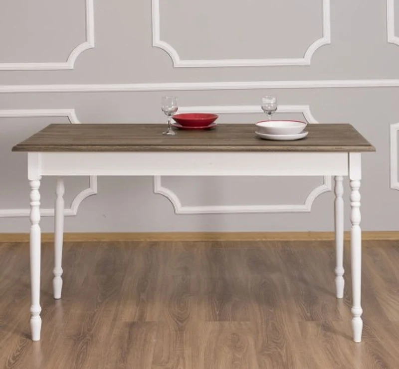 Casa Padrino Esstisch im Landhausstil, 140 x 70 x 78 cm