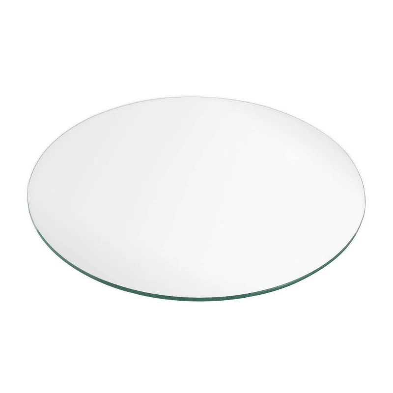 Glasplatte TERRY 70cm Rund 6mm gehärtetes Glas