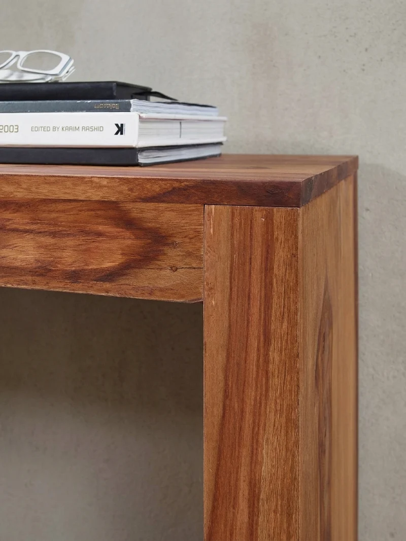 Konsolentisch – Massivholz, platzsparend, Landhausstil, stabiles Gestell