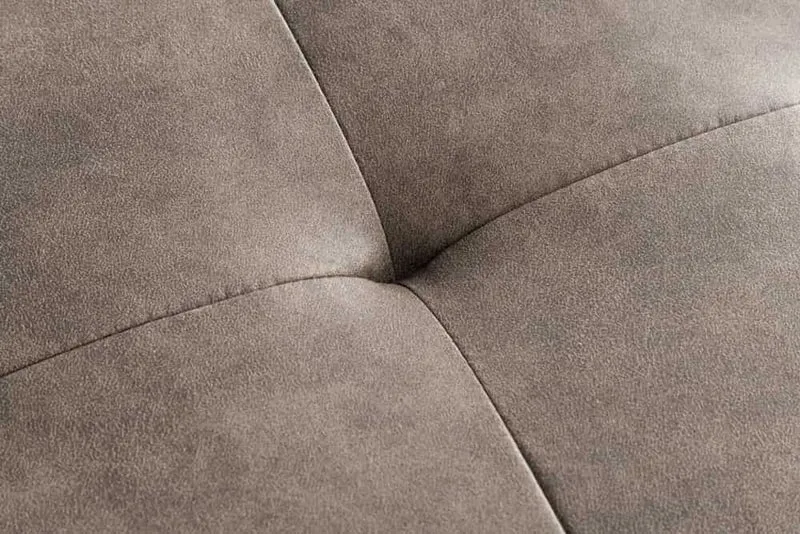 Moderne Polsterbank BELLE 100cm taupe Mikrofaser Interieur-Tipp
