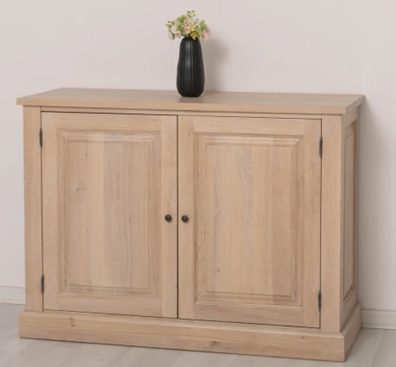 Casa Padrino Vitrine im Landhausstil, 124 x 47 x 90 cm