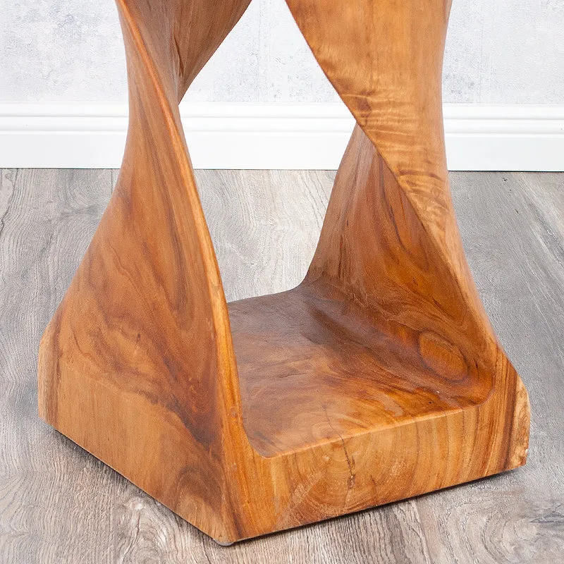 Design Beistelltisch MILLENIUM ca. H65cm Suar Massivholz