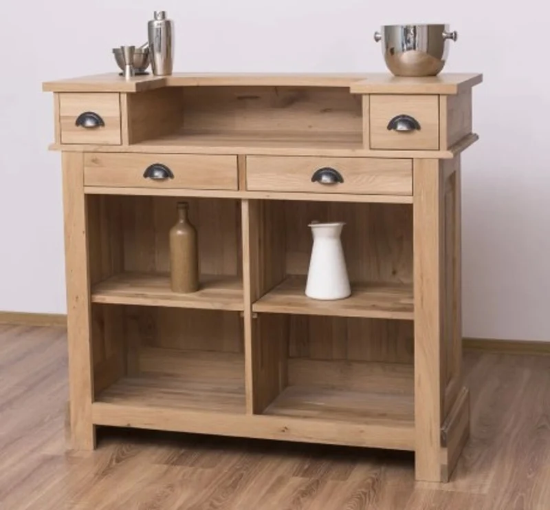 Casa Padrino Theke im Landhausstil, 120 x 51 x 107 cm