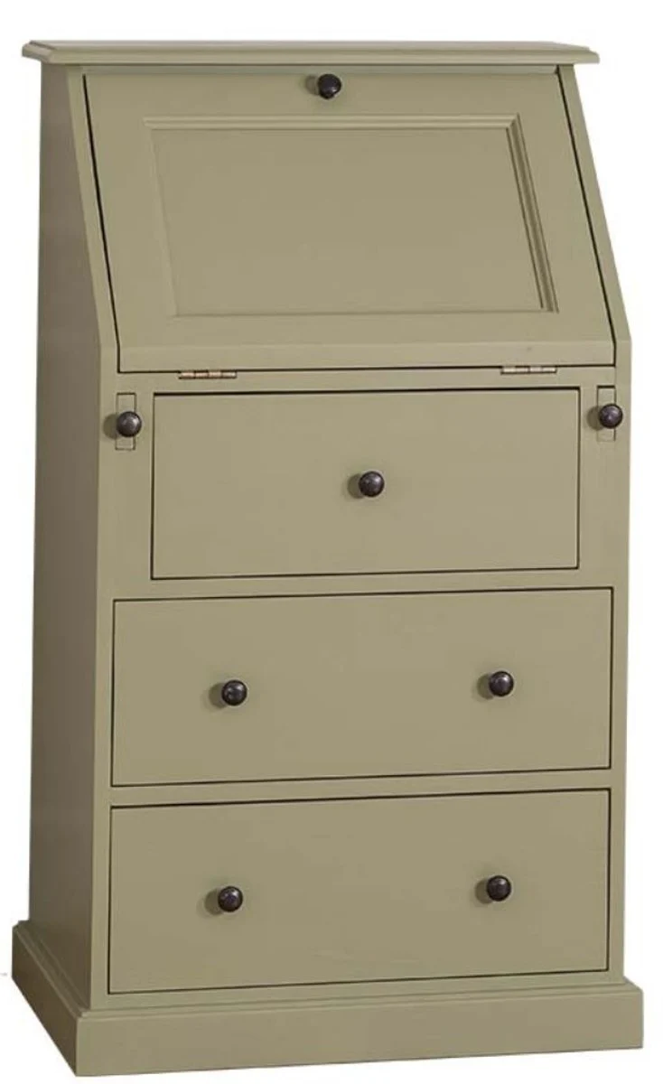 Casa Padrino Landhausstil Sekretär mit 5 Schubladen 65 x 45 x H. 110 cm - Möbel im Landhausstil