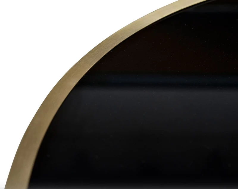 Casa Padrino Luxus Esstisch Schwarz / Gold 110 x 70 x H. 76 cm - Designer Esszimmermöbel