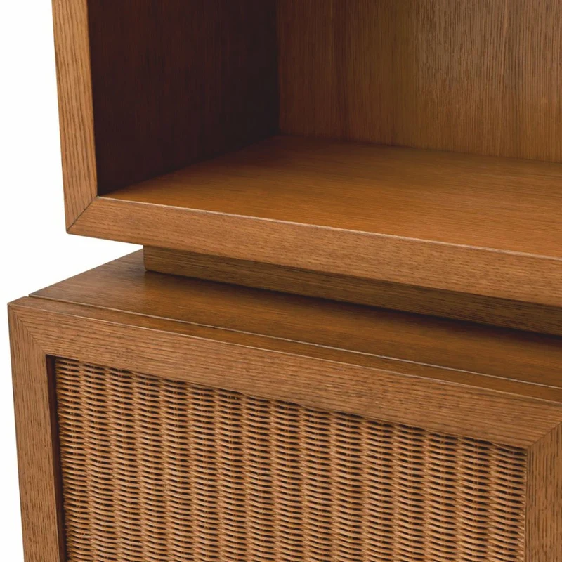 Casa Padrino Luxus Regalschrank Braun / Bronze H. 240 cm - Luxus Möbel