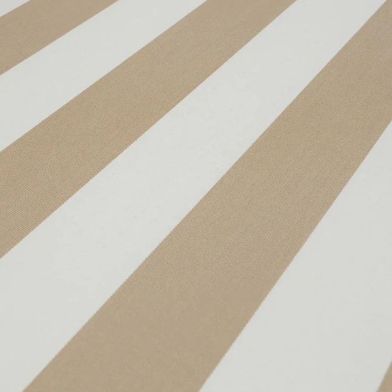 Casa Padrino Luxus Outdoor Garten Sessel Matt Weiß / Beige 101 cm - Luxus Garten Möbel