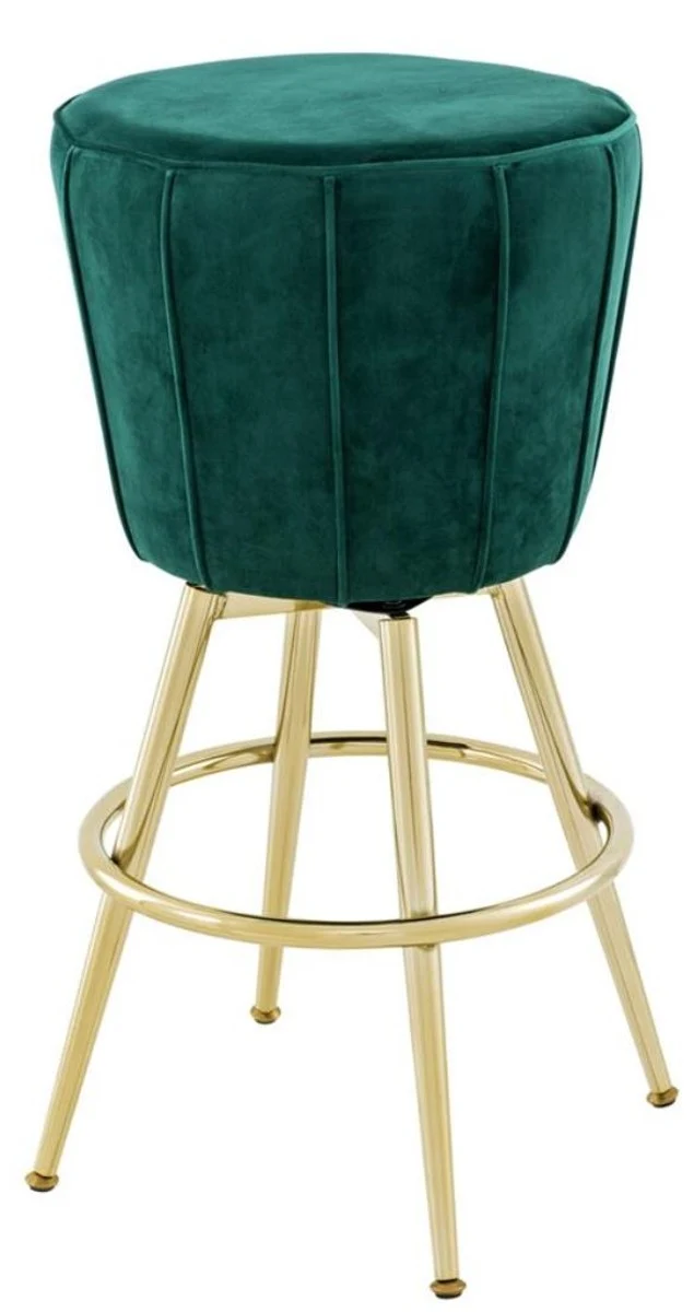 Casa Padrino Luxus Barhocker 37 x H. 72 cm - Hotel Barhocker