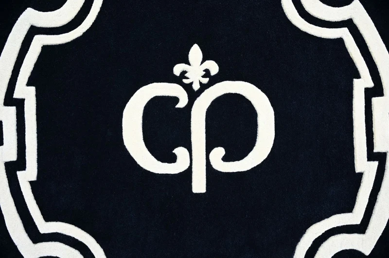 Casa Padrino Luxus Barock Teppich Schwarz / Weiß - Verschiedene Größen