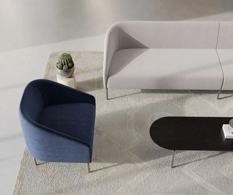 Casa Padrino Luxus Wohnzimmer & Hotel Sofa Grau / Schwarz 200 cm - Luxus Möbel