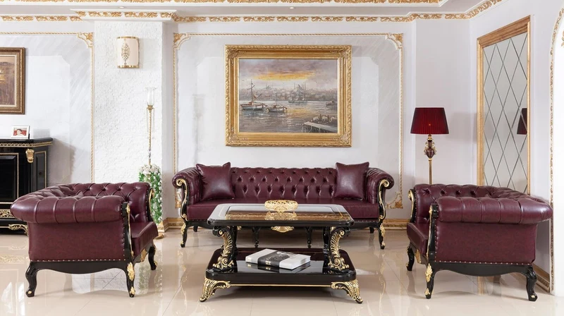Casa Padrino Luxus Barock Couchtisch mit Glasplatte Schwarz / Gold - Prunkvoller Massivholz Wohnzimmertisch im Barockstil - Barock Wohnzimmer Möbel - Edel & Prunkvoll