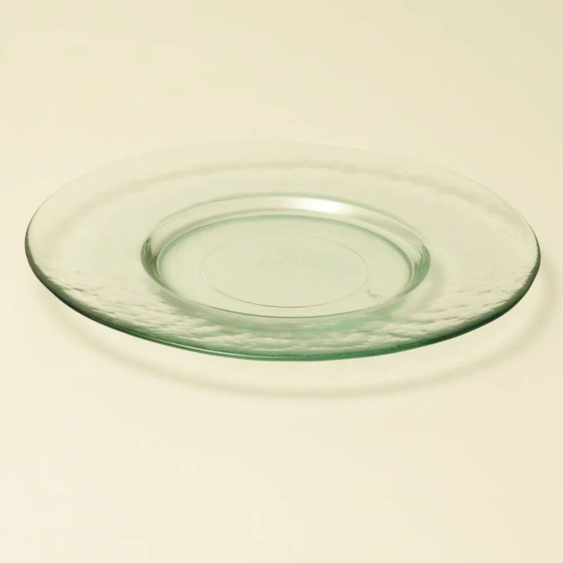 Teller ZENIT aus Recyclingglas