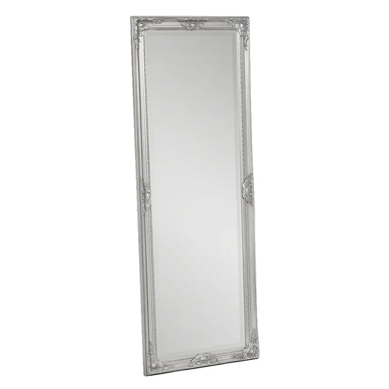Spiegel LEANDOS barock silber-antik 160x60cm