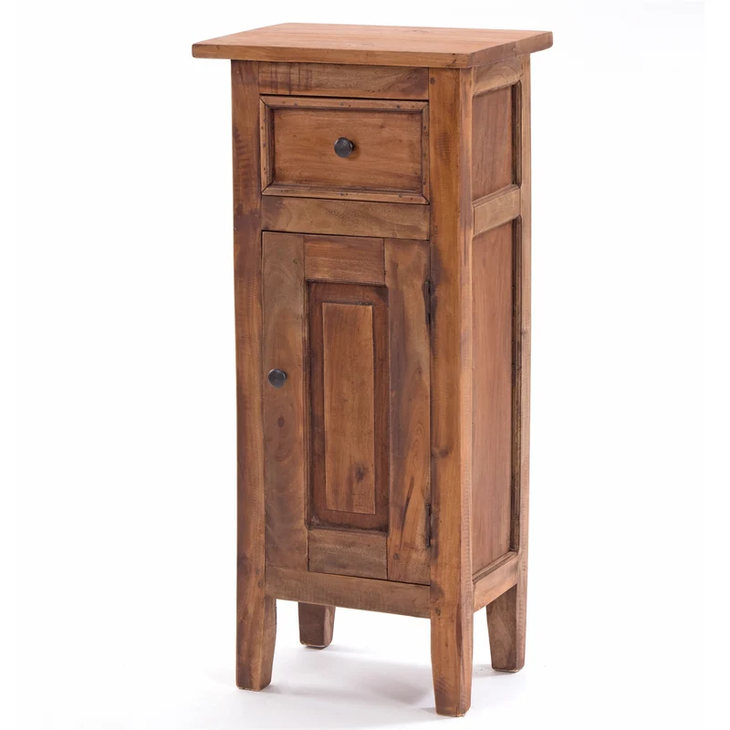 FLURSCHRANK PLANT 80x36cm (HxB) Massivholz | Telefontisch | Farbe: 08 honigfarben gewachst
