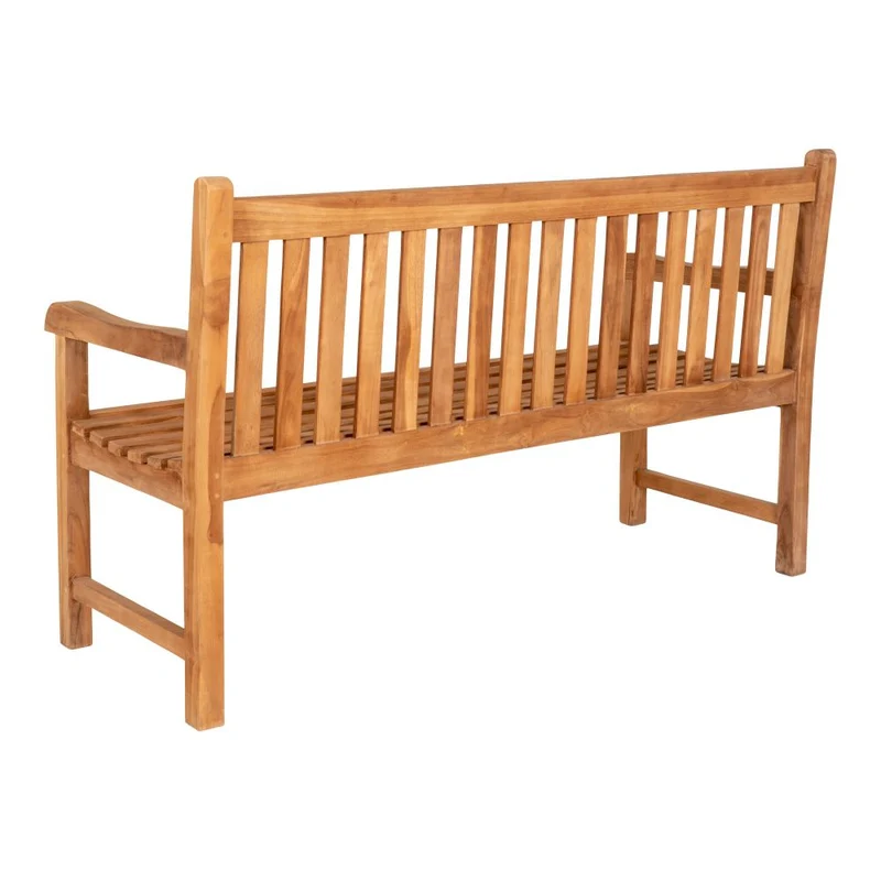 Massive Teak Sitzbank MONTAGNA ca. L150cm Gartenbank