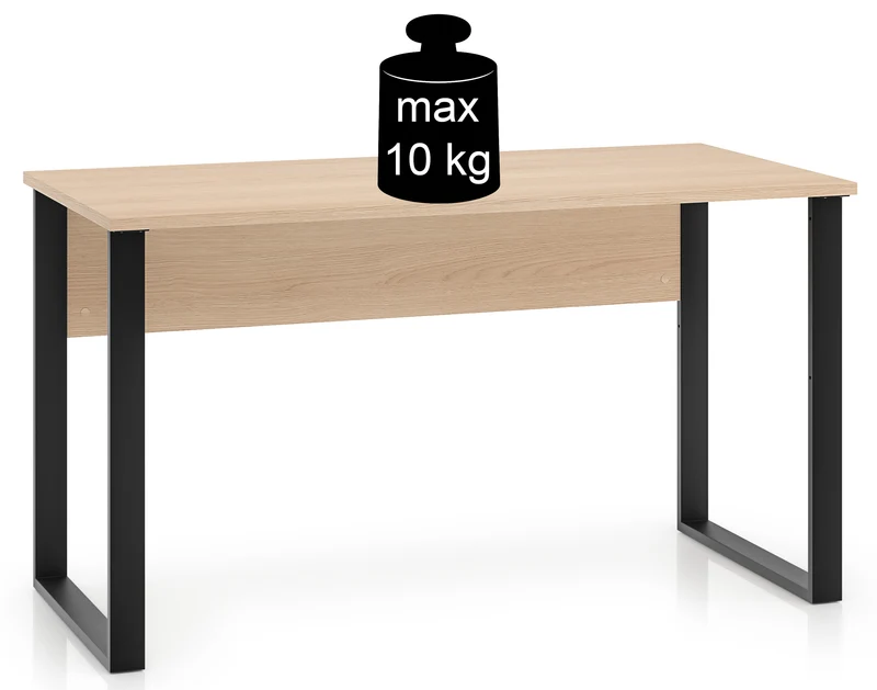 Schreibtisch Odelis 138x68 cm Lindberg-Eiche