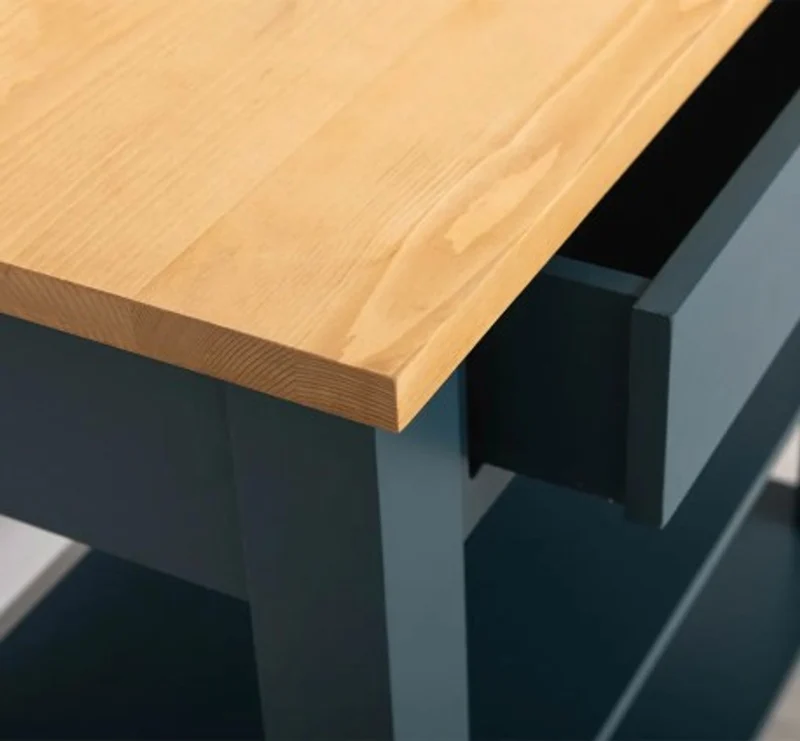 Casa Padrino Konsole im Landhausstil mit 1 Schublade, 100 x 45 x 89 cm
