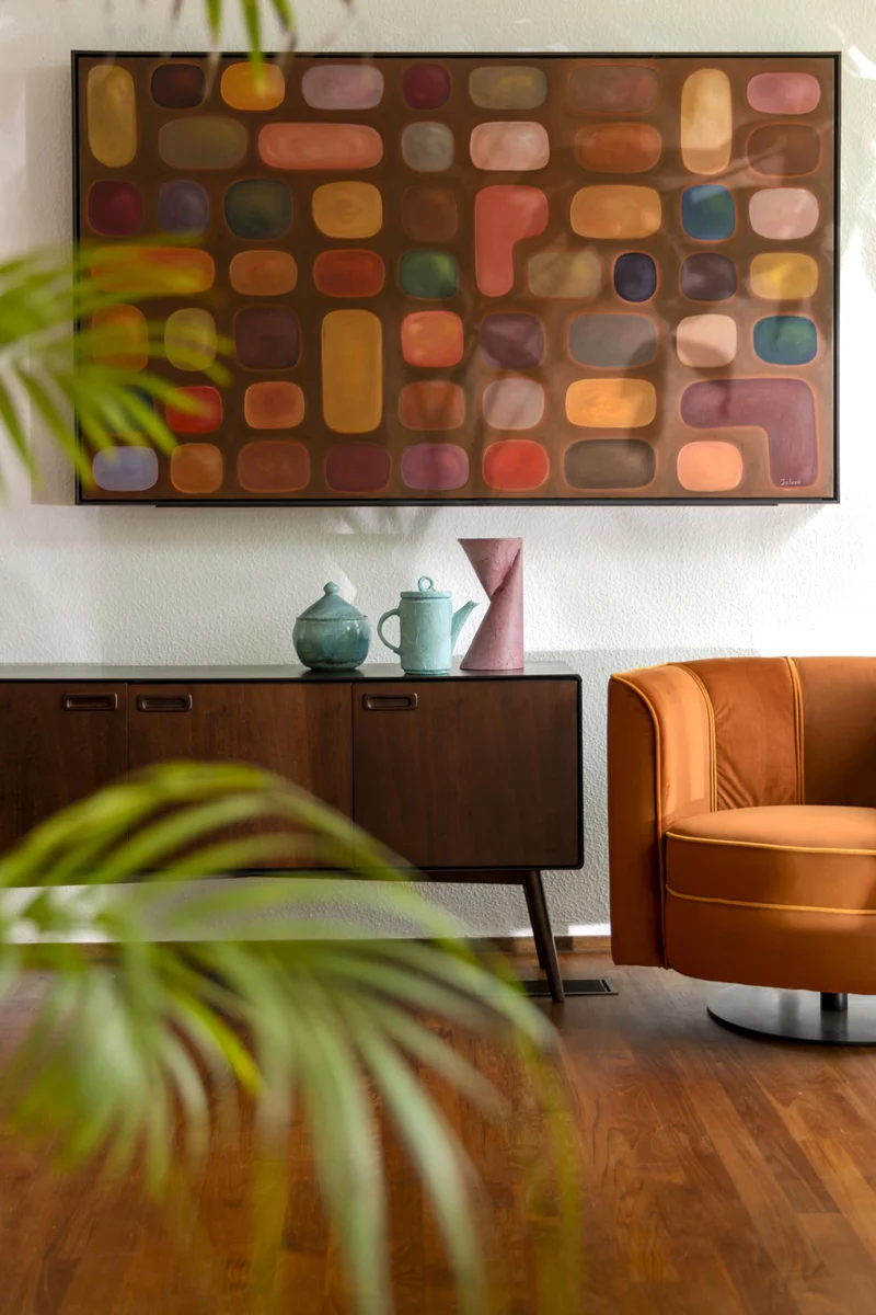 Sideboard JUJU HIGH Walnuss furniert von DUTCHBONE