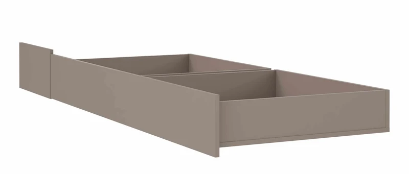 Schublade für Jugendbett MALAKKA 90 x 200 cm Optik: Basalt