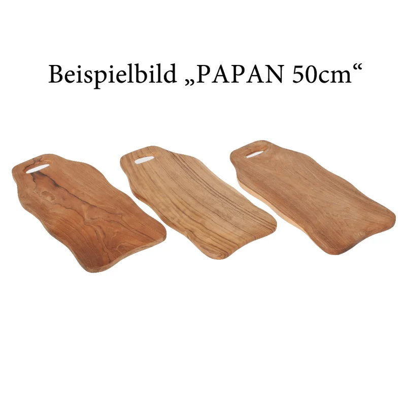 Schneidbrett PAPAN 50cm Natural Teak