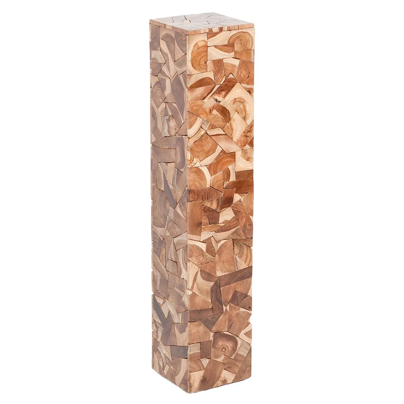 Teak Säule SURO-XL ca. H100cm Natural