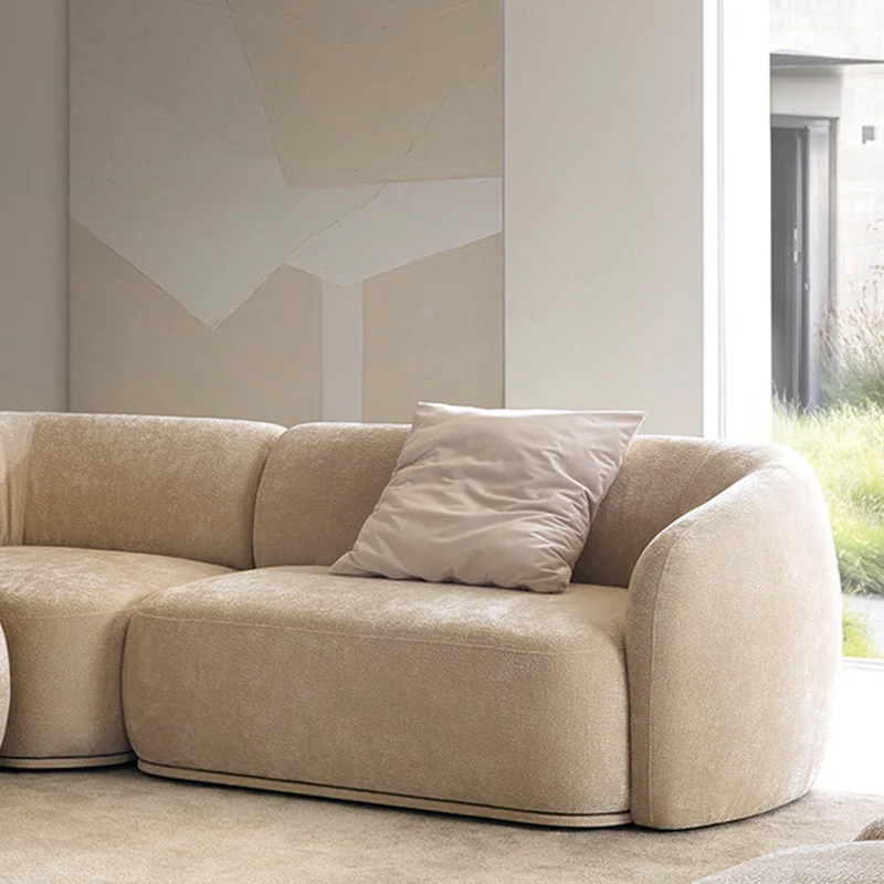 Doppelmodul Bommo rechtsseitig beige Chenille