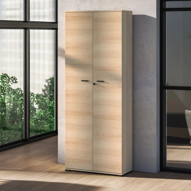 Zweiflügeliger Schrank Odelis 79 cm Lindberg-Eiche