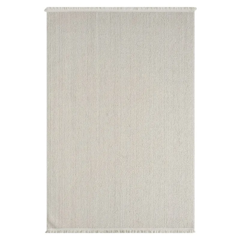 Teppich Ava rechteckig weiß 230 x 160 cm