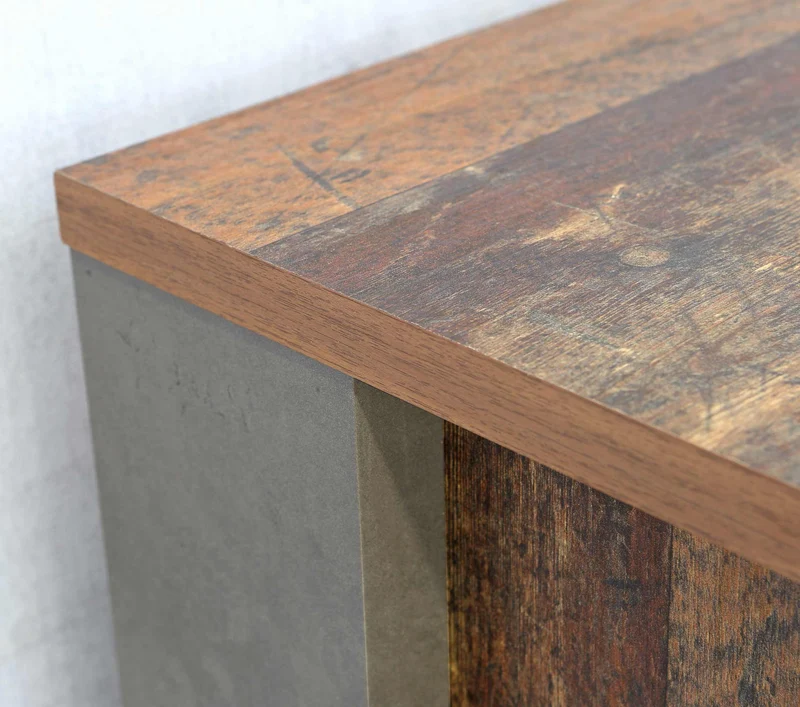 Sideboard CLIF 3 Türen 2 Schubladen Optik: Old Wood Vintage von Forte