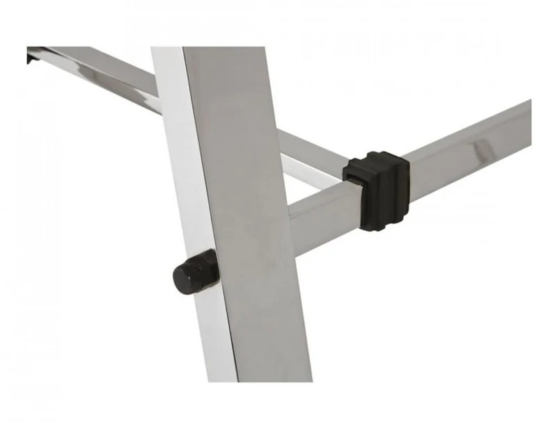 Casa Padrino Luxus Art Deco Schreibtisch - Exklusiver Bürotisch aus Nickel, Eisen und Glas, 170 x 80 x H. 77 cm
