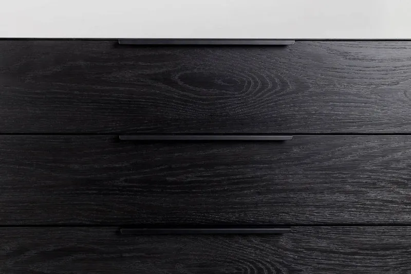 Sideboard TRAVIS BLACK OAK von ZUIVER