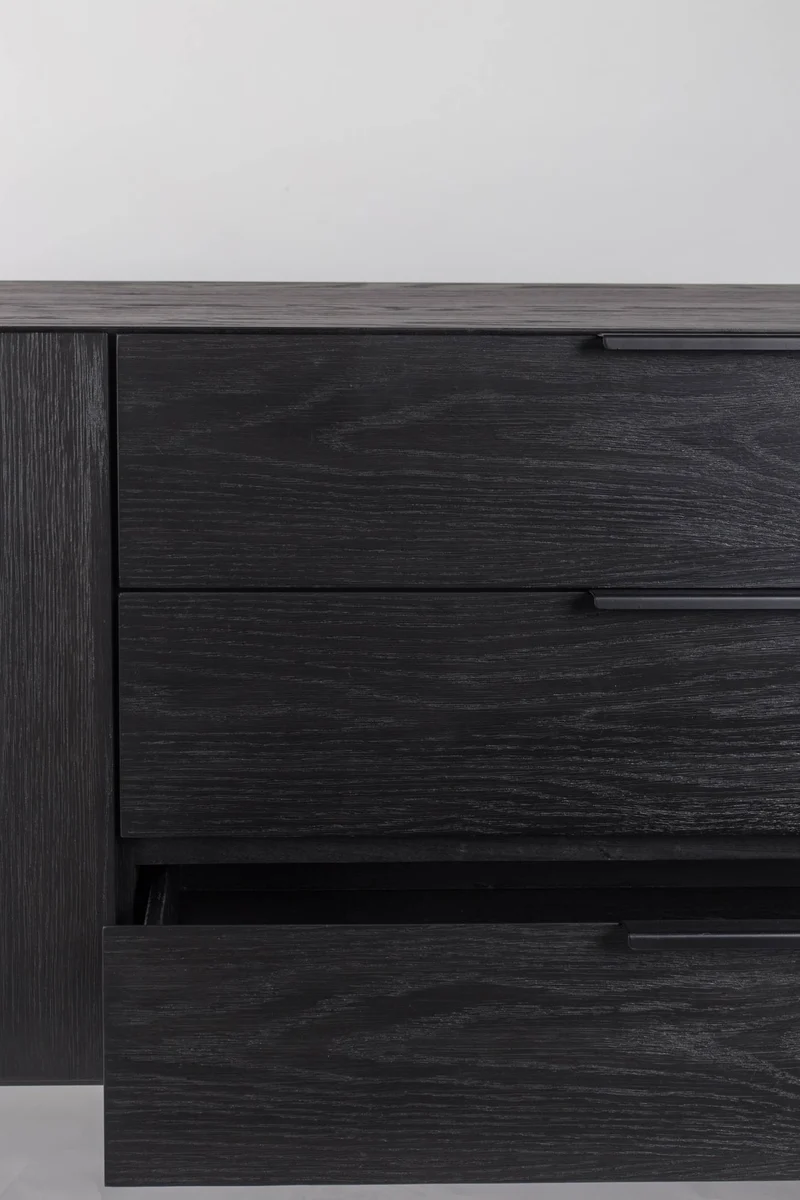 Sideboard TRAVIS BLACK OAK von ZUIVER