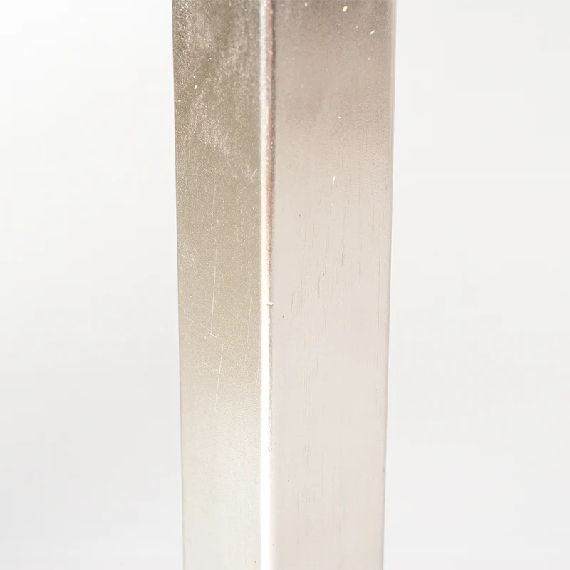 Esstisch MILLER 200x100cm Light-Brown-M / Silber Akazie