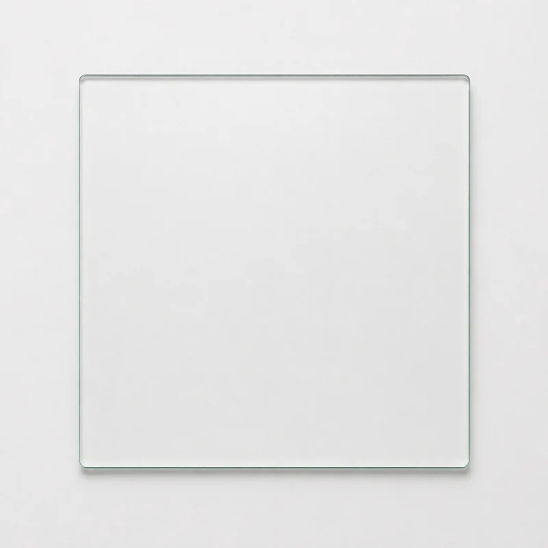 Glasplatte TERRY 40x40cm gehärtetes 8mm Glas Servierplatte