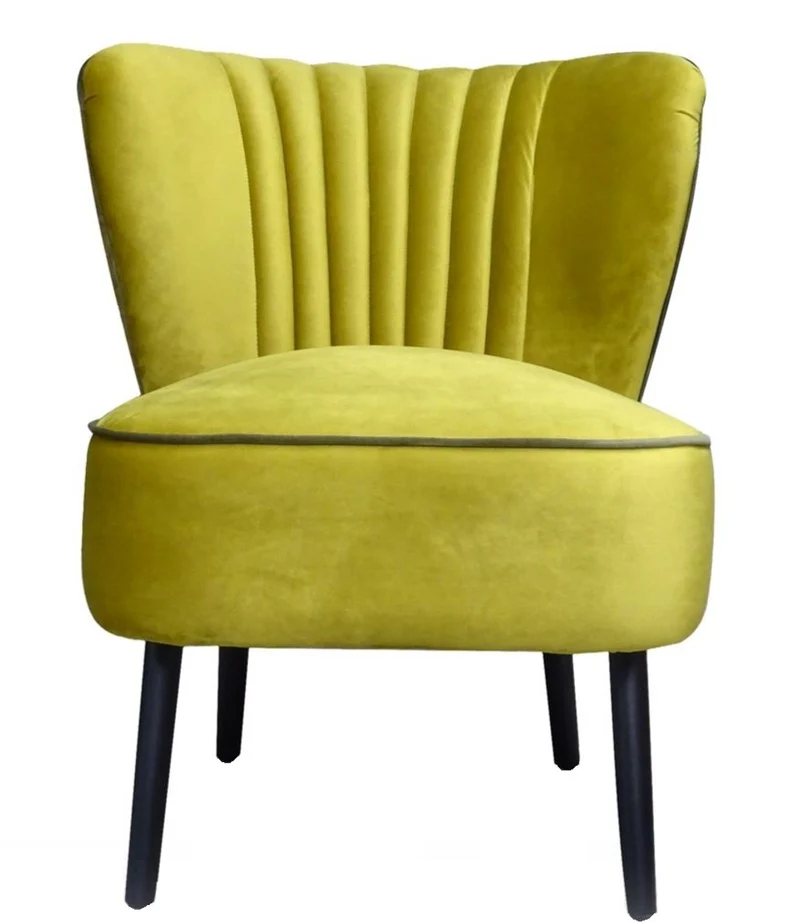 Casa Padrino Luxus Wohnzimmer Sessel Gold 61 x 70 x H. 73 cm - Designer Möbel