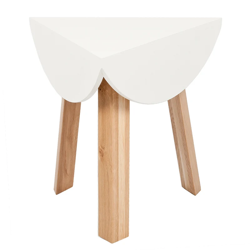 Design Beistelltisch WHIZAZ 60cm weiss