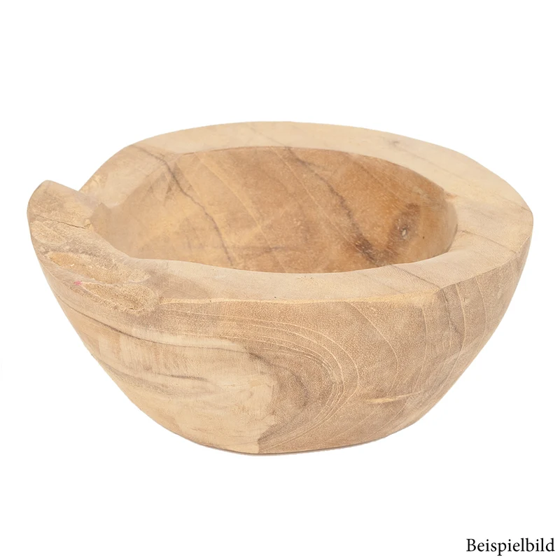 Teak Schale PREMIO ca. D15cm Natural