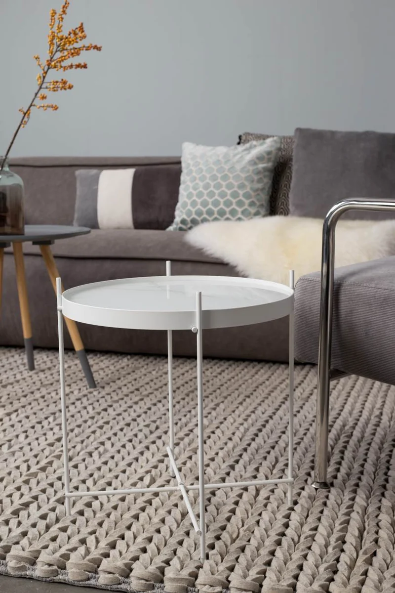 Beistelltisch CUPID MARBLE WHITE von Zuiver