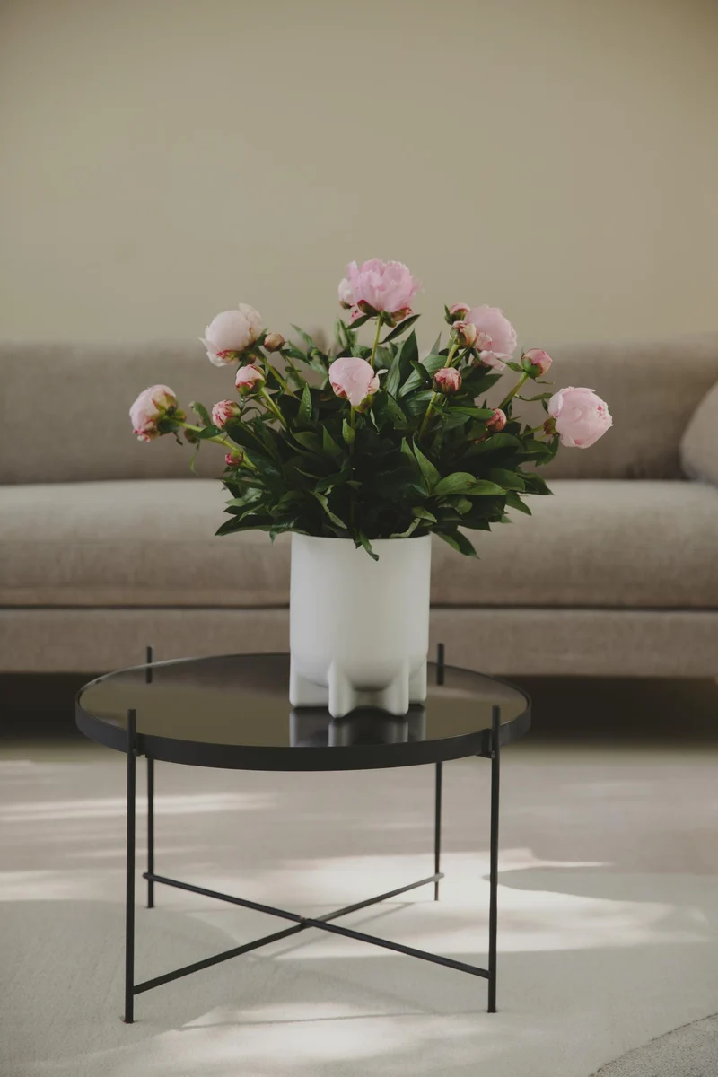 Beistelltisch Couchtisch CUPID LARGE rund BLACK von Zuiver