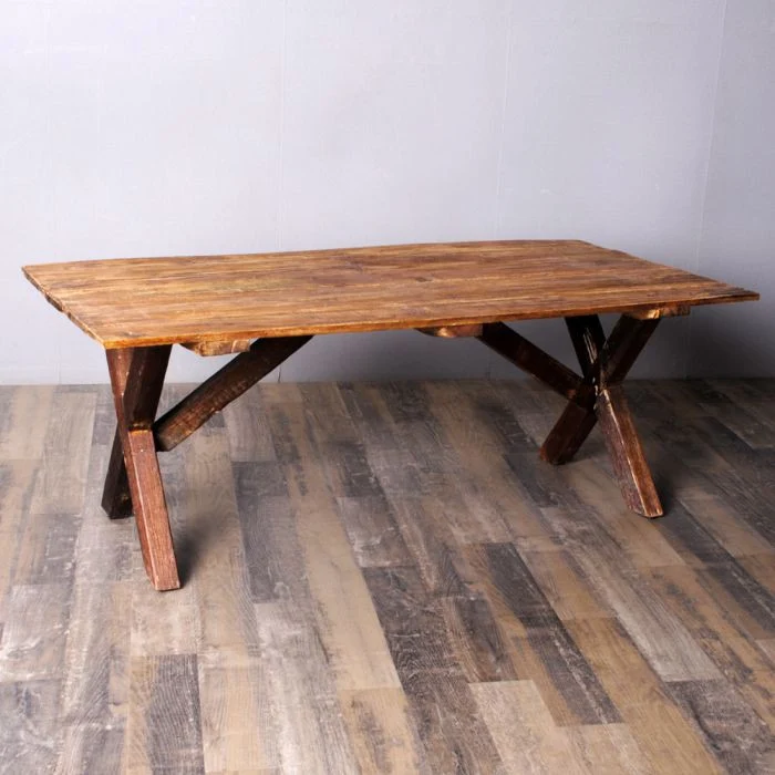 Individueller Couchtisch PAKS 120cm Massivholz Handarbeit