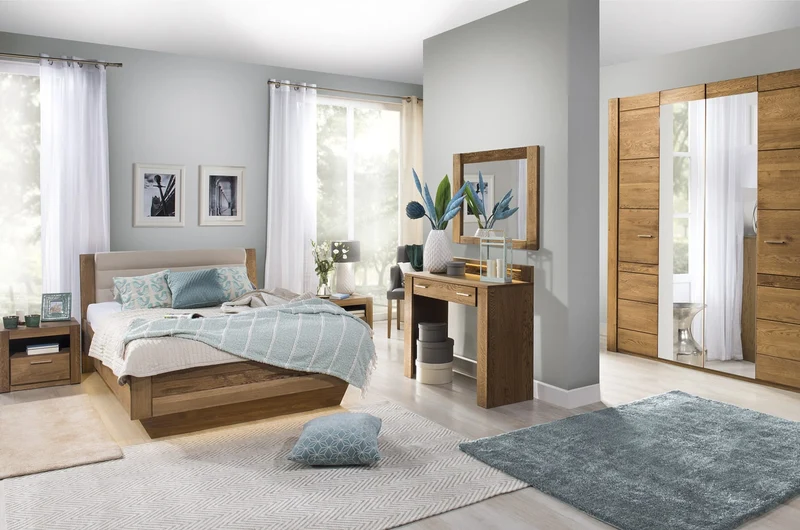 Schrank aus rustikalem Eichenholz VELVET 77 | LoftStory