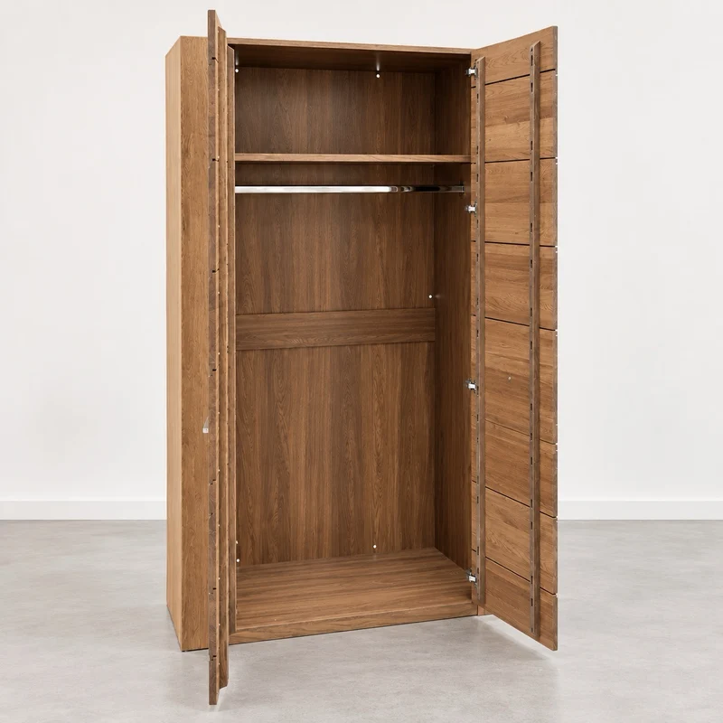 Schrank aus rustikalem Eichenholz VELVET 70 | LoftStory