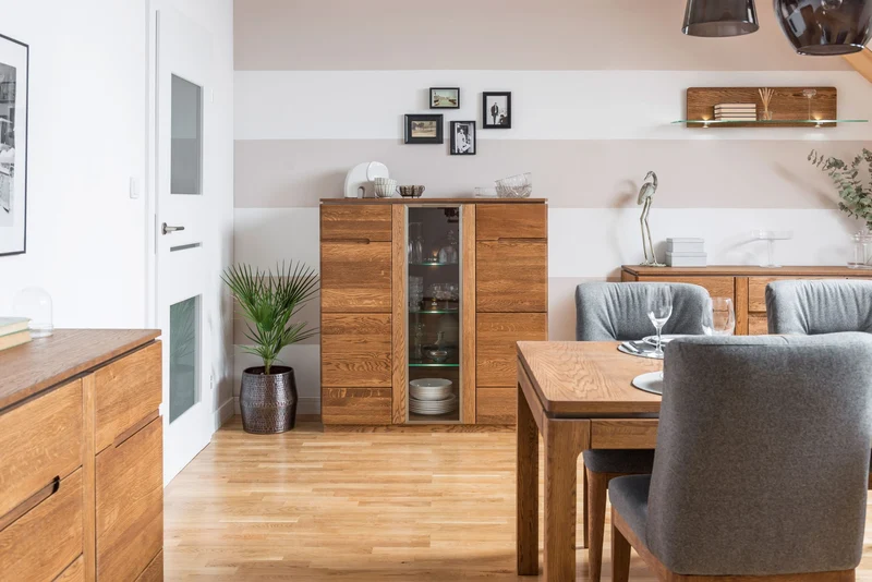 Vitrine aus Eichenholz MONTENEGRO 48 | LoftStory