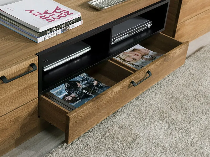 TV-Möbel aus Eichenholz MOZAIK 25 | LoftStory