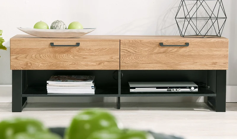 TV-Möbel aus Eichenholz MOZAIK 24 | LoftStory
