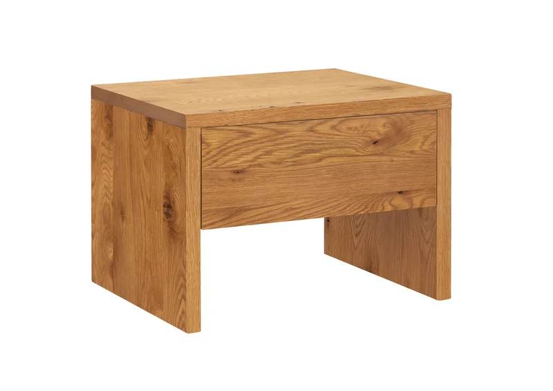 Hasena Nachttisch Salva Wildeiche natur mit Softclose-Schublade Bergamo