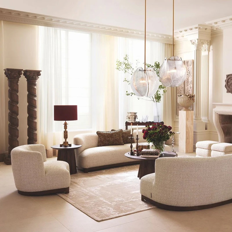 Casa Padrino Luxus Kronleuchter Antik Messing Ø 40 x H. 58 cm - Wohnzimmer Kronleuchter - Luxus Leuchten - Luxus Qualität